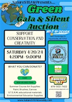 Hauptbild für NatureSTEAM: Green Gala & Silent Auction