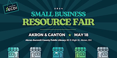 Imagem principal do evento Small Business Resource Fair - Akron, OH