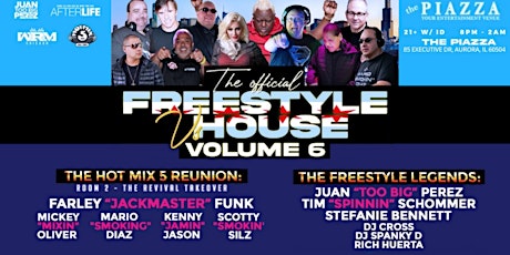 Freestyle vs House Vol 6 at The Piazza - #Afterlife