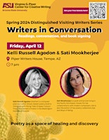 Primaire afbeelding van Distinguished Visiting Writer Series: Kelli Russell Agodon & Sati Mookherjee