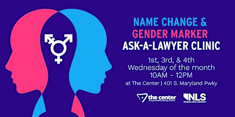 Name Change and Gender Marker Ask-A-Lawer Clinic
