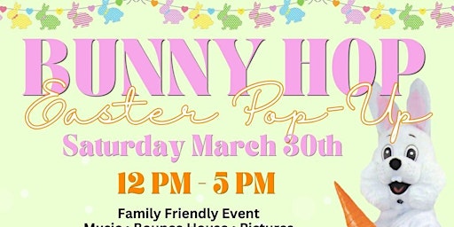 Imagem principal do evento Bunny Hop Popup Shop