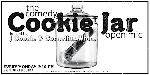 Imagem principal do evento The Comedy Cookie Jar Open Mic