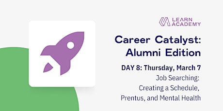 Primaire afbeelding van Career Catalyst: Alumni Edition - Day 8