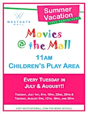 Westgate Mall Announces Summer Movie Series for Kids primary image