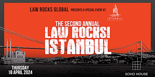 Image principale de Second Annual Law Rocks! Istanbul
