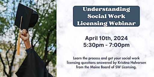 Imagem principal de Understanding Social Work Licensing Webinar