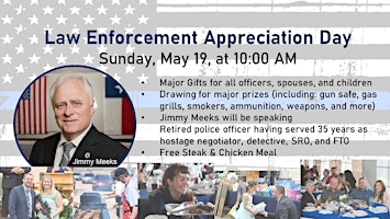 Imagem principal do evento 15th Annual Law Enforcement Appreciation Day