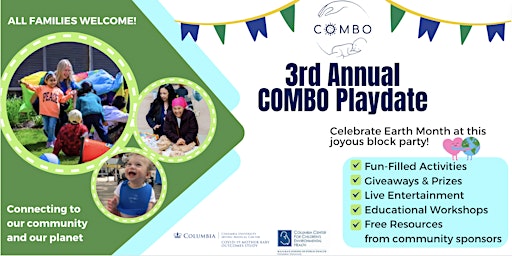Immagine principale di The COMBO Playdate: A Block Party for Young Families! 
