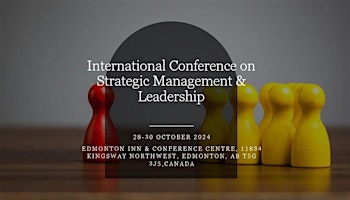 International Conference on Strategic Management & Leadership primary image