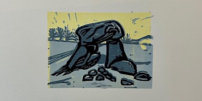 Image principale de Lino-cut Landscapes: introducing reduction-cut Lino printmaking