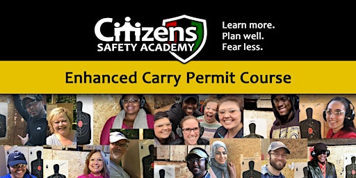 Imagem principal do evento Enhanced Handgun Carry Permit Class