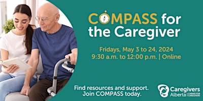 Primaire afbeelding van COMPASS for the Caregiver (May 3 - 24)