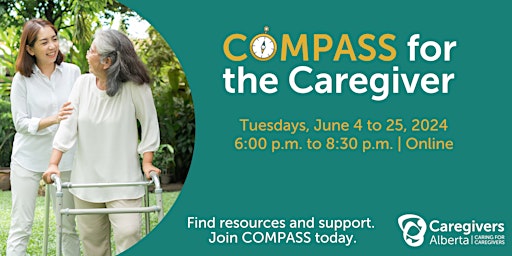 Imagem principal de COMPASS for the Caregiver (June 4 -25)