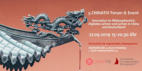 5. CHINATIV Forum & Event "Innovation im Bildungsbereich: Digitales Lehren und Lernen in China und Deutschland"