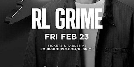 Zouk Nightclub Friday With RL GRIME ( Top 40, Hip Hop ) primary image