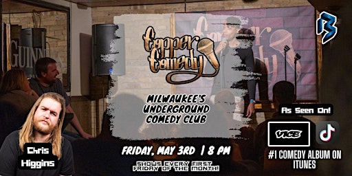 Imagen principal de Copper Comedy | Milwaukee's Underground Comedy Club | Chris Higgins