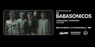 Imagem principal do evento Babasonicos live in Copenhagen