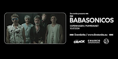 Imagen principal de Babasonicos live in Copenhagen