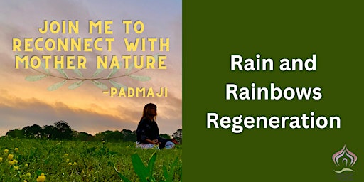 Rasa Yoga Rain and Rainbows Regeneration primary image