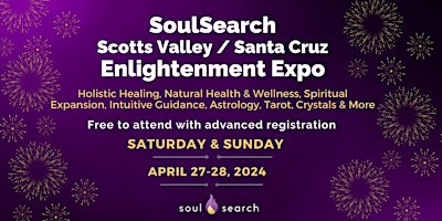 Imagem principal do evento SoulSearch Santa Cruz Enlightenment Expo  Psychic & Healing Fair - Sat&Sun