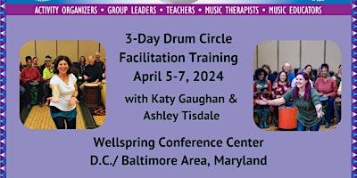 Imagen principal de 3-Day VMC Drum Circle Facilitation Training