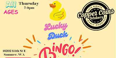 Hauptbild für Lucky Duck Bingo! ALL AGES!