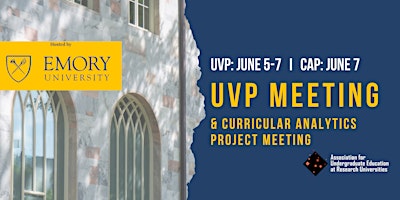 Imagem principal do evento Spring 2024 UERU UVP & CAP Meetings