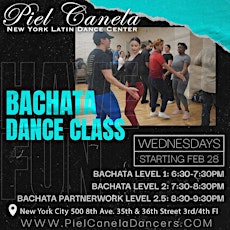 Bachata Dance Class,  Level 2  Advanced-Beginner