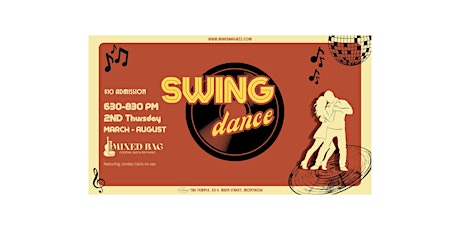 Imagen principal de Cocktails, Jazz & Swing Dance at The Temple Events Every 2nd Thursday of Every Month