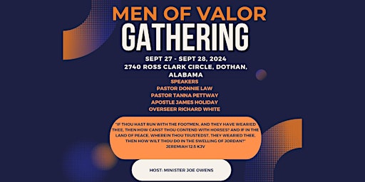 Imagem principal do evento Men of Valor Gathering