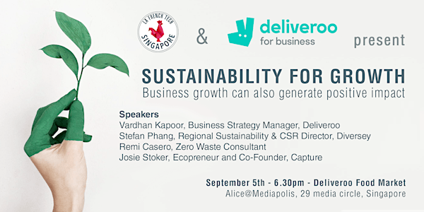 Sustainability for Growth x Deliveroo for Business