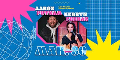 Imagem principal do evento LCC Presents: Kerryn Feehan and Aaron Putnam! (Comedy Central, Barstool)