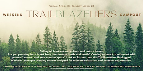 TrailBLAZEHers Unplugged Weekend Campout