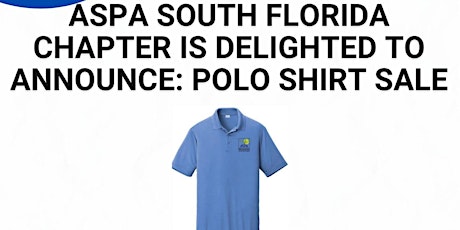 Imagen principal de ASPA South Florida Polo Shirt Sale