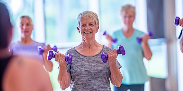 Geri-Fit seniors exercise class at Old Midland Courthouse