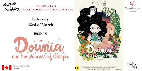 Screening : Dounia and the Princess of Aleppo primary image