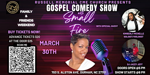 Russell Memorial Church: Christian Comedy Show! primary image