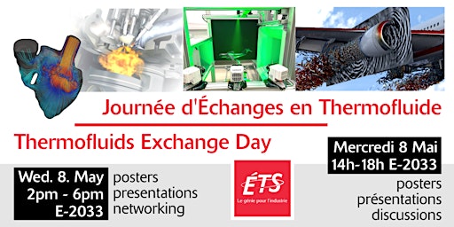 Hauptbild für Thermofluids Exchange Day - TED - Journée d'Échanges en Thermofluide