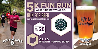 5k Beer Run x Wild Side Brewing | 2024 Ohio Brewery Running Series  primärbild