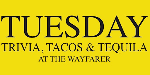 Primaire afbeelding van Ryan's Trivia Sucks : Tuesday Trivia and Tacos