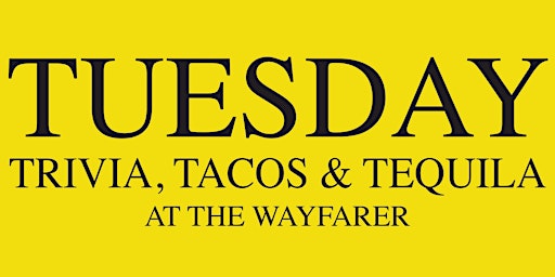 Primaire afbeelding van Ryan's Trivia Sucks : Tuesday Trivia and Tacos