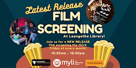 Primaire afbeelding van Film Screenings @ Leongatha Library