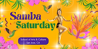 Samba Saturday ~ Brazilian Dance in San Jose! primary image