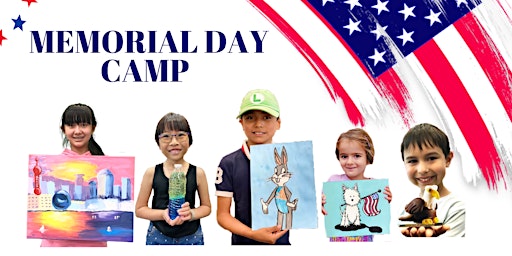 Imagem principal do evento Memorial Day Art Camp @ 10:30 or 2PM  In-Person at Young Art Valley Fair