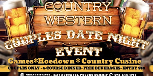 Hauptbild für Couples Annual Labor Day Weekend Date Night Country Western Theme and After