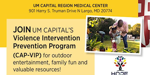 Imagem principal de UM CAPITAL REGION HEALTH CAPVIP INJURY PREVENTION & COMMUNITY WELLNESS FAIR