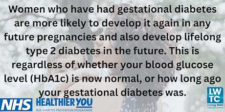 Dorset- Understanding Gestational Diabetes: A Webinar for Patients