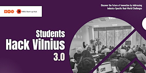Imagem principal do evento Students Hack Vilnius 3.0