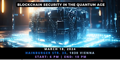 Imagem principal do evento Blockchain Security in the Quantum Age